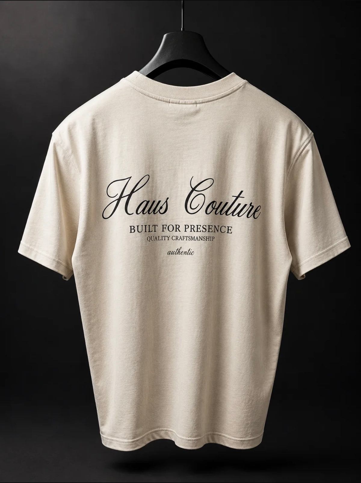 Haus Couture Signature T-Shirt Pumice Stone