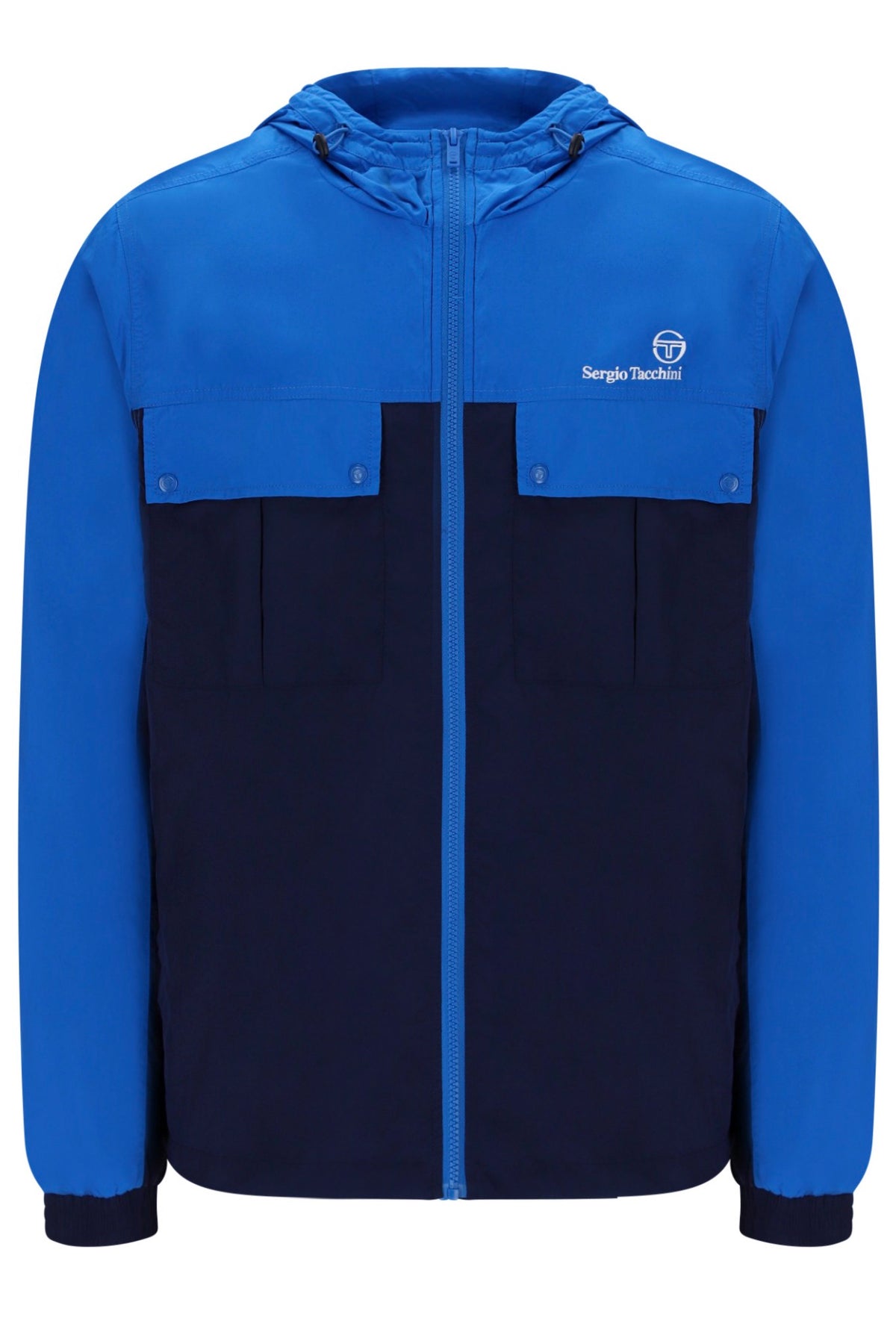 Sergio Tacchini Alba Hooded Jacket Princess Blue/Maritime Blue