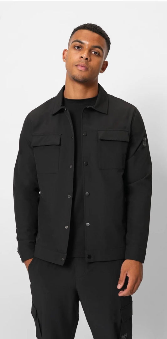 Valére Milano Luxe Overshirt Black