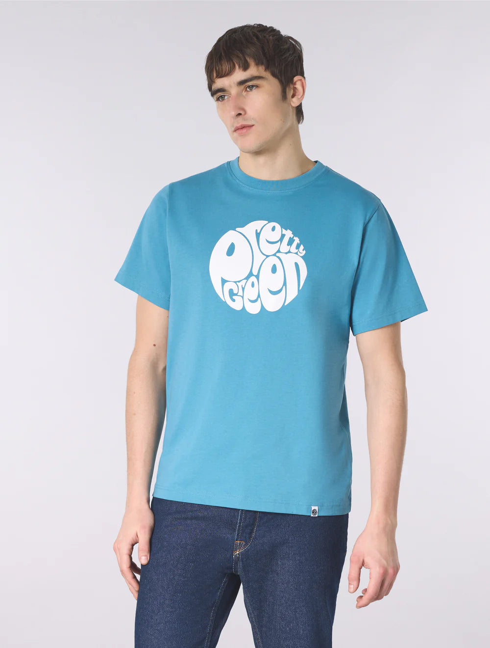 Pretty Green Gillespie T-Shirt Blue