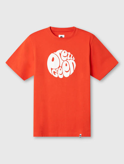 Pretty Green Gillespie T-Shirt Orange
