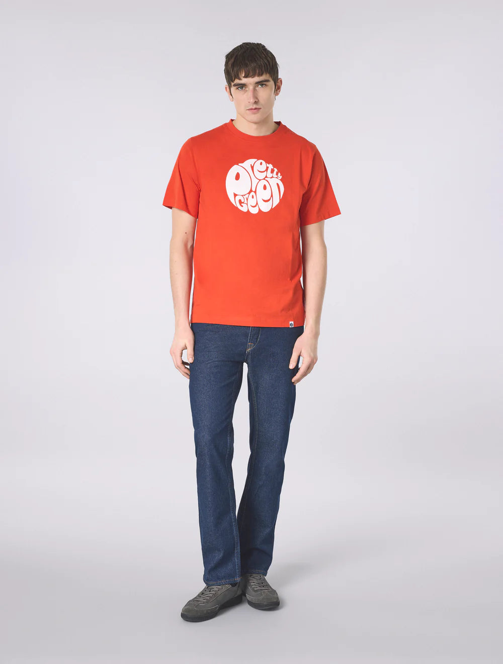 Pretty Green Gillespie T-Shirt Orange