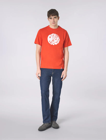 Pretty Green Gillespie T-Shirt Orange