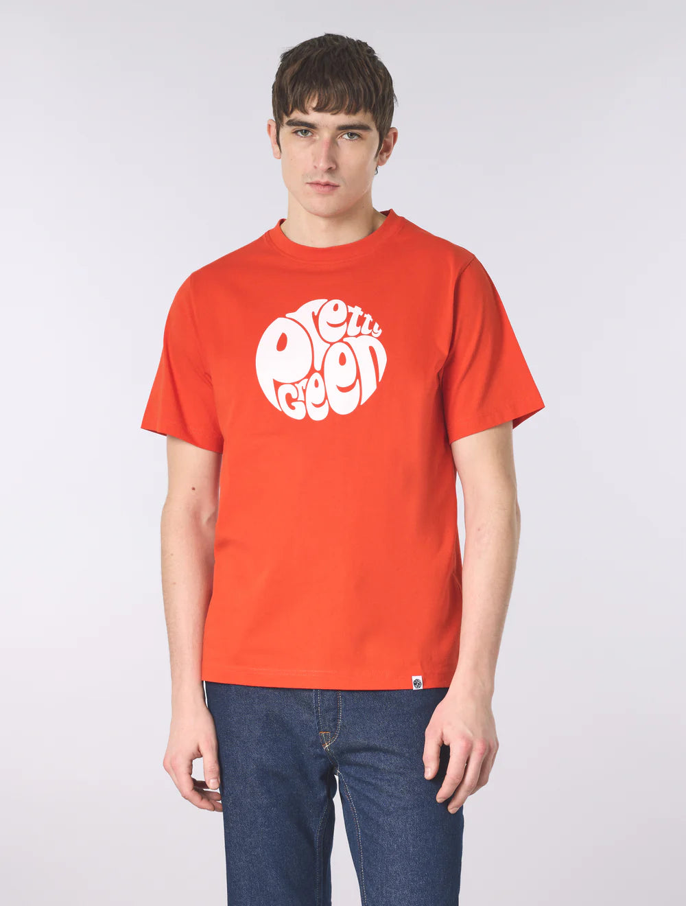 Pretty Green Gillespie T-Shirt Orange