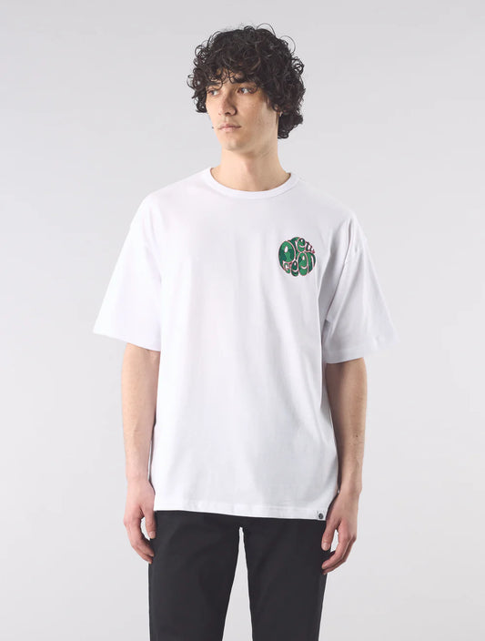 Pretty Green Twisted Melon T-Shirt White