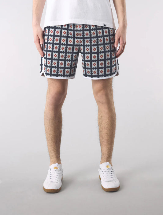 Pretty Green Timperley Geo Track Shorts