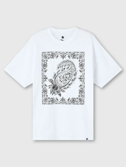 Pretty Green Parthian Print T-Shirt White