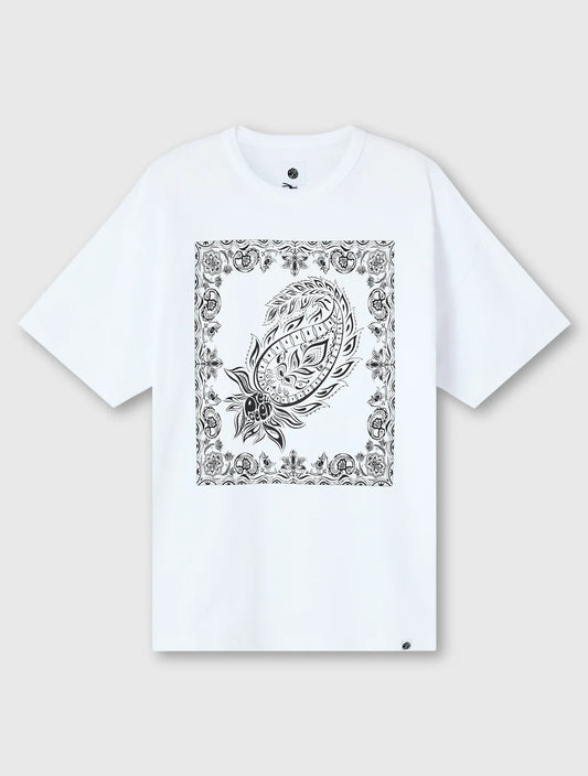 Pretty Green Parthian Print T-Shirt White
