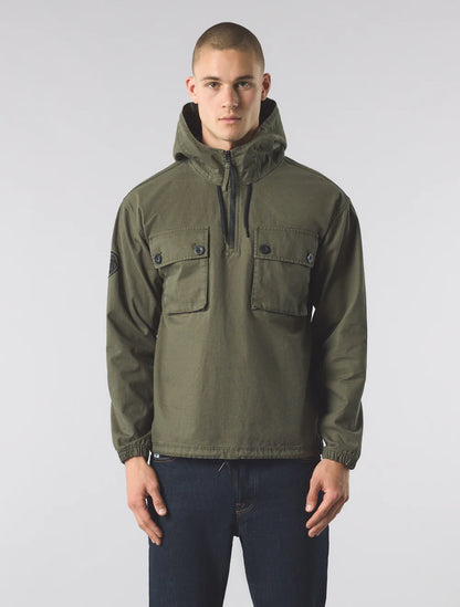 Pretty Green Hatton Smock Khaki