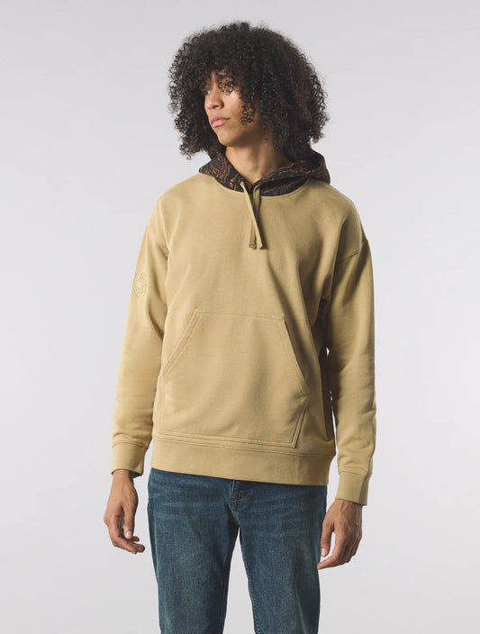 Pretty Green Parthian Hoodie Taupe