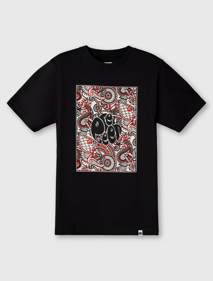 Pretty Green Resonance Box Logo T-Shirt Black