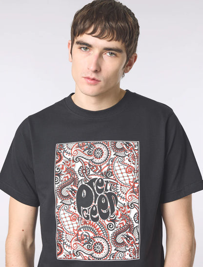 Pretty Green Resonance Box Logo T-Shirt Black