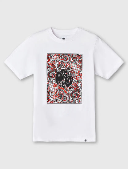 Pretty Green Resonance Box Logo T-Shirt White