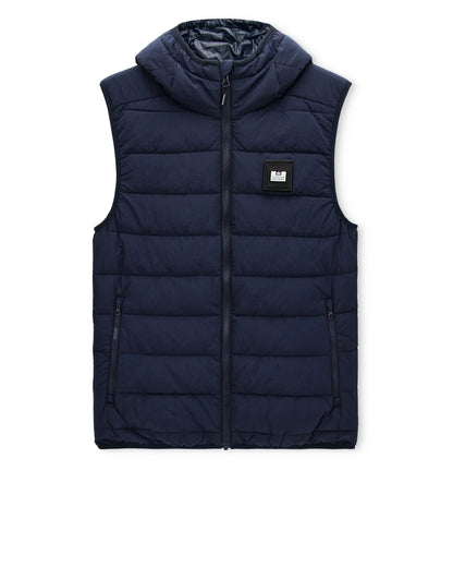 Weekend Offender Toronto Hooded Gilet Navy