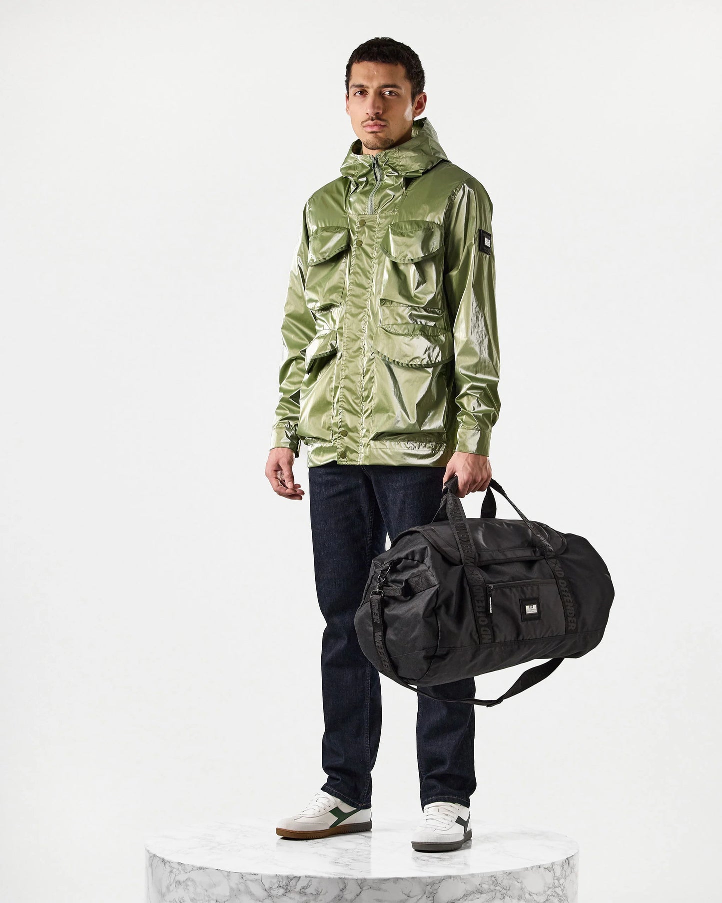 Weekend Offender Roll Bag Black Ripstop