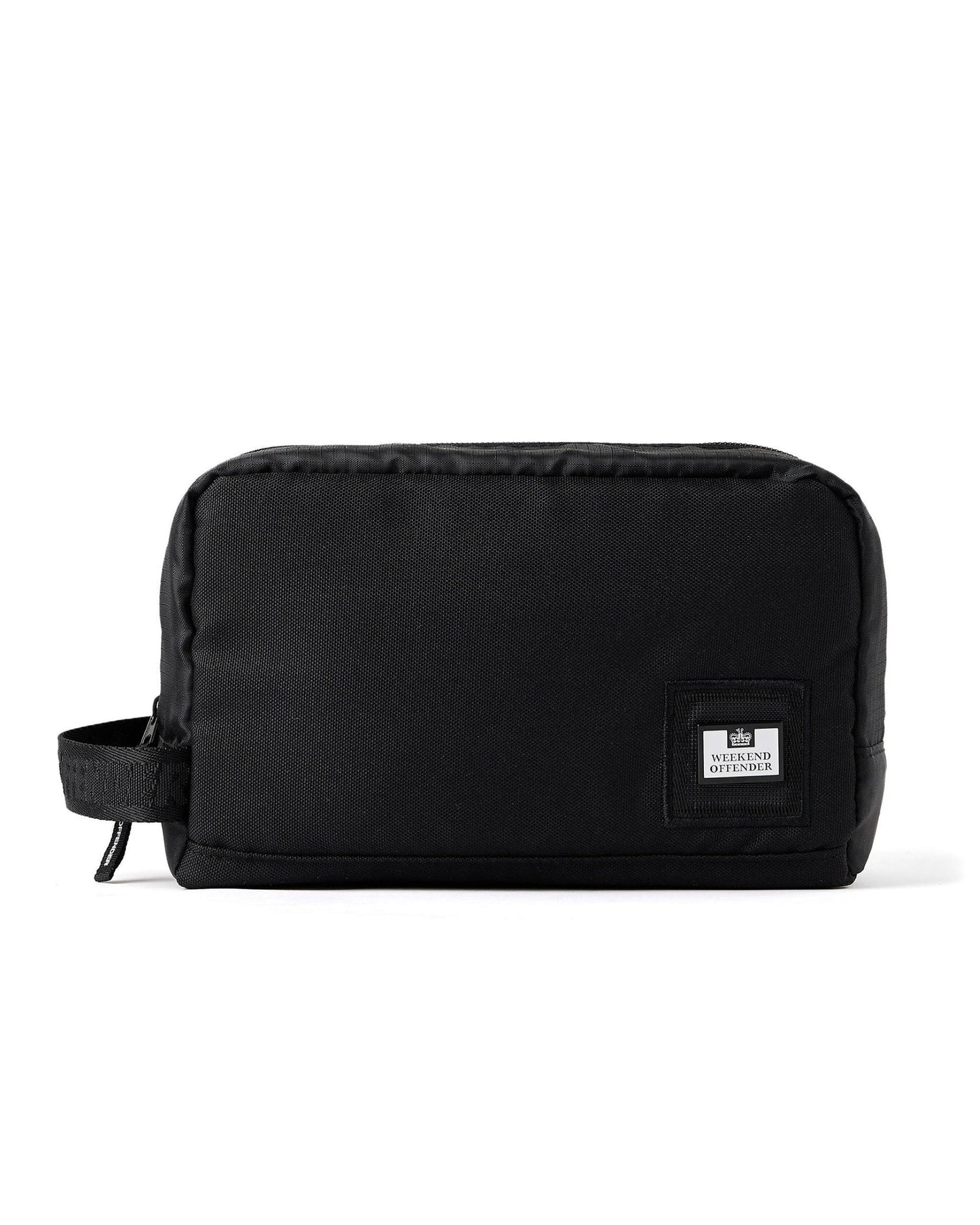 Weekend Offender Washbag Black Ripstop