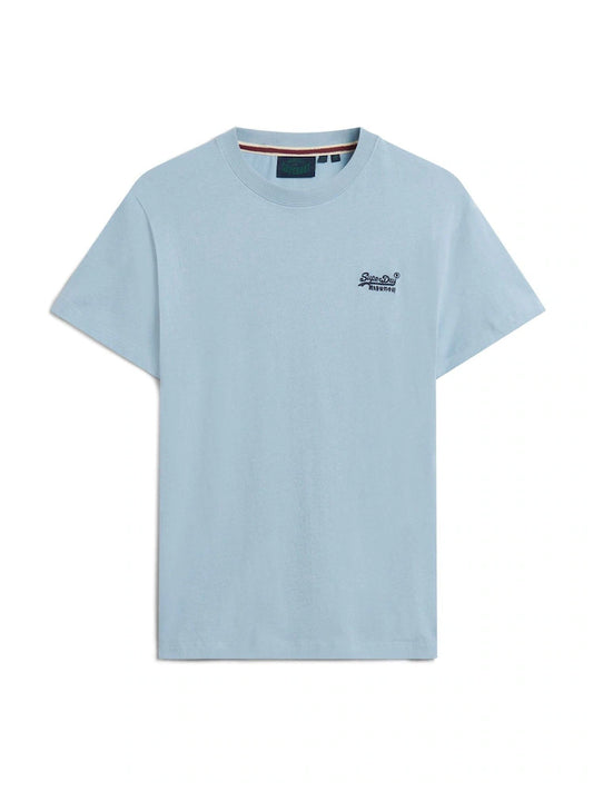 Superdry Essential Logo Embroidered T-Shirt China Blue