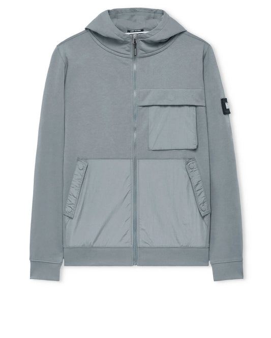 Weekend Offender Daponte Hoodie Porpoise Grey