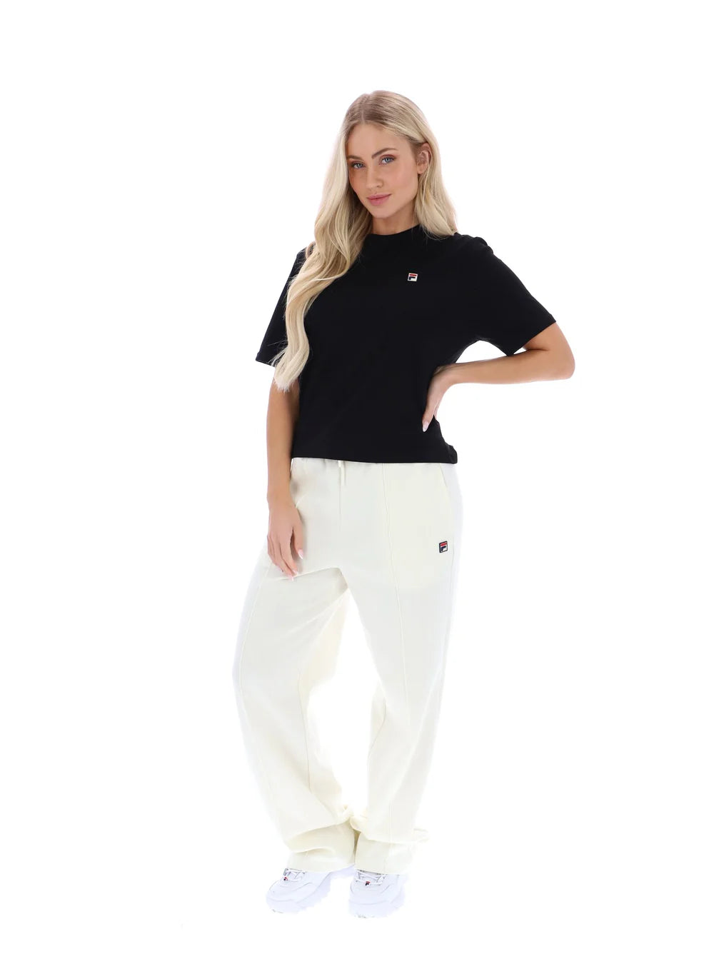 FILA Holly Short T-Shirt Black
