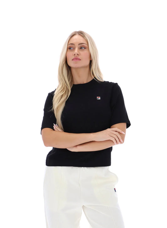 FILA Holly Short T-Shirt Black