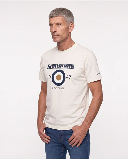 Lambretta Target T-Shirt Jet Stream