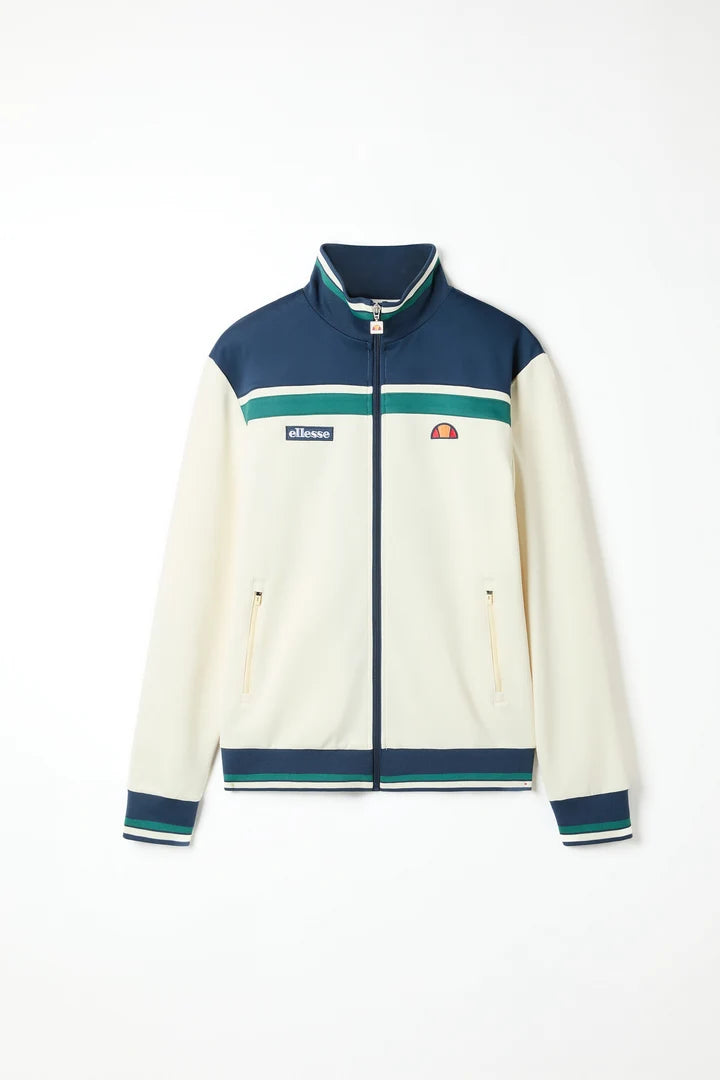 Ellesse Vignola Track Top Ecru/Navy