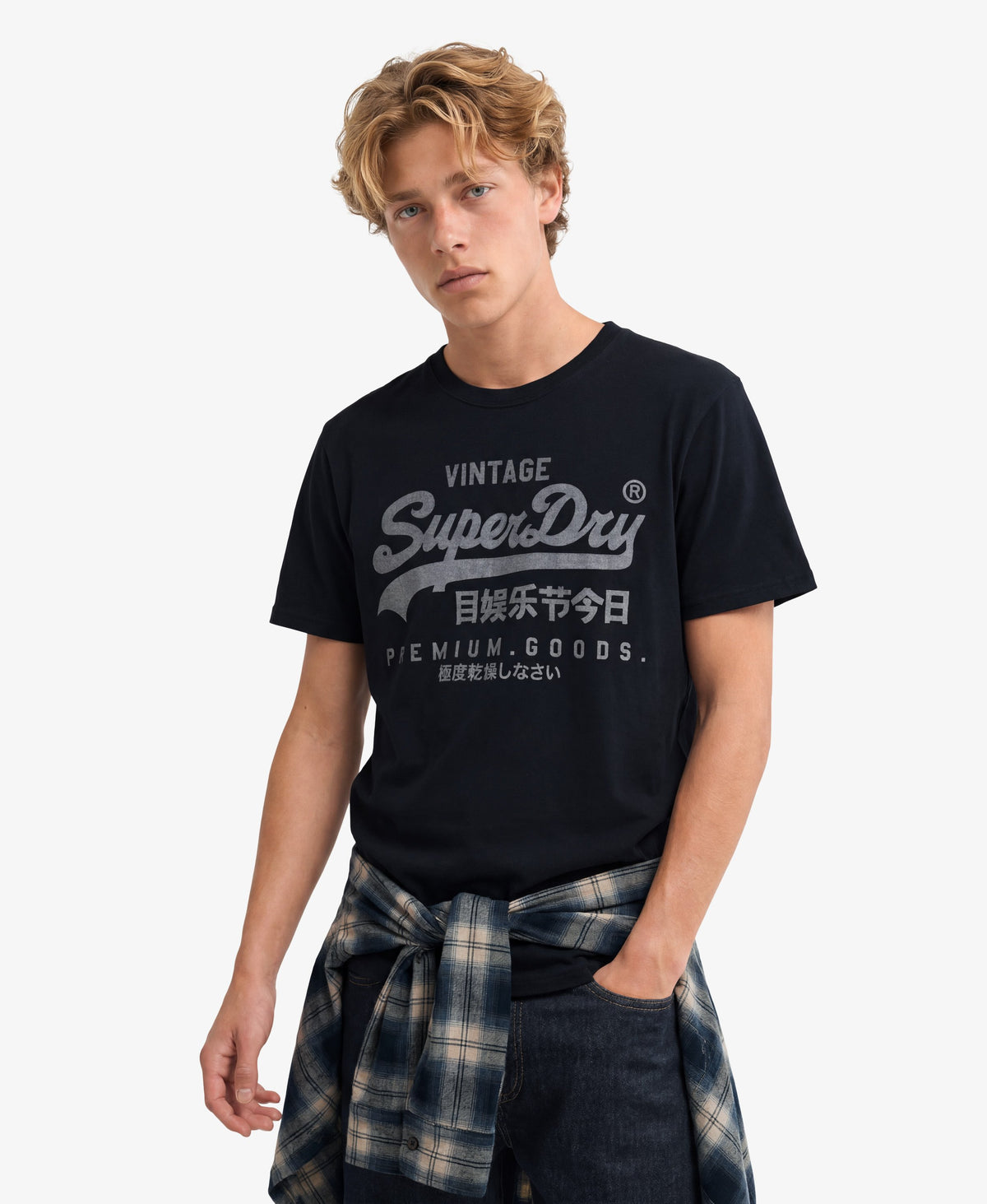 Superdry VL Classic T-shirt Eclipse Navy