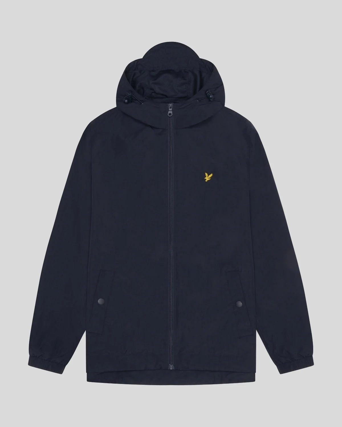 Lyle & Scott Zip Through Hooded Jacket Dark Navy