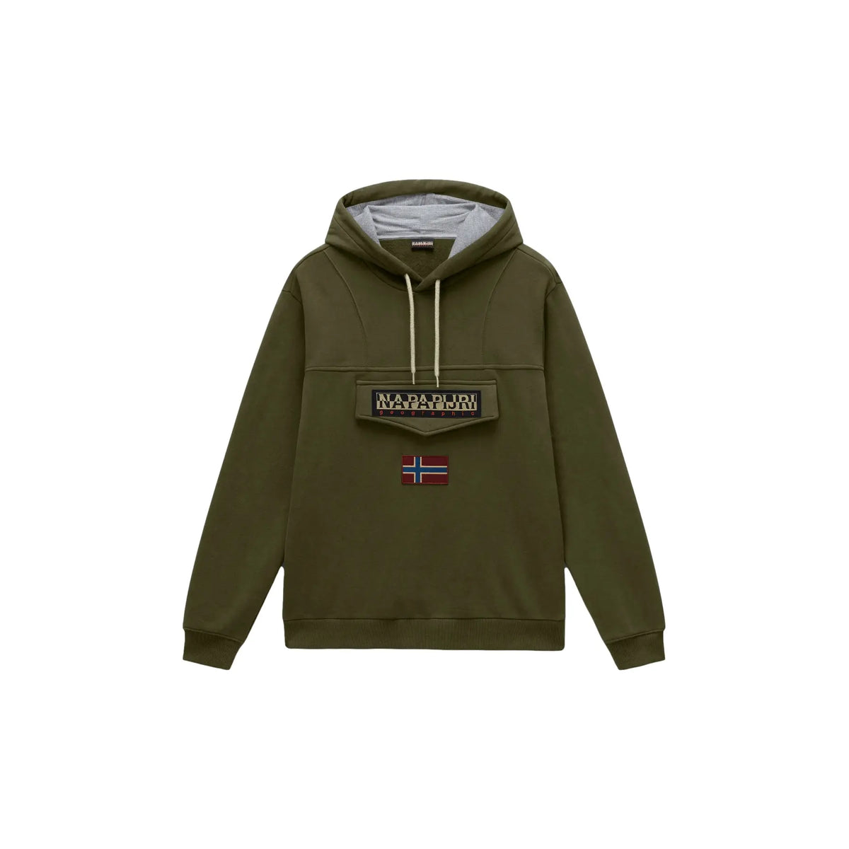 Napapijri Burgee Winter Hoodie Olive Night