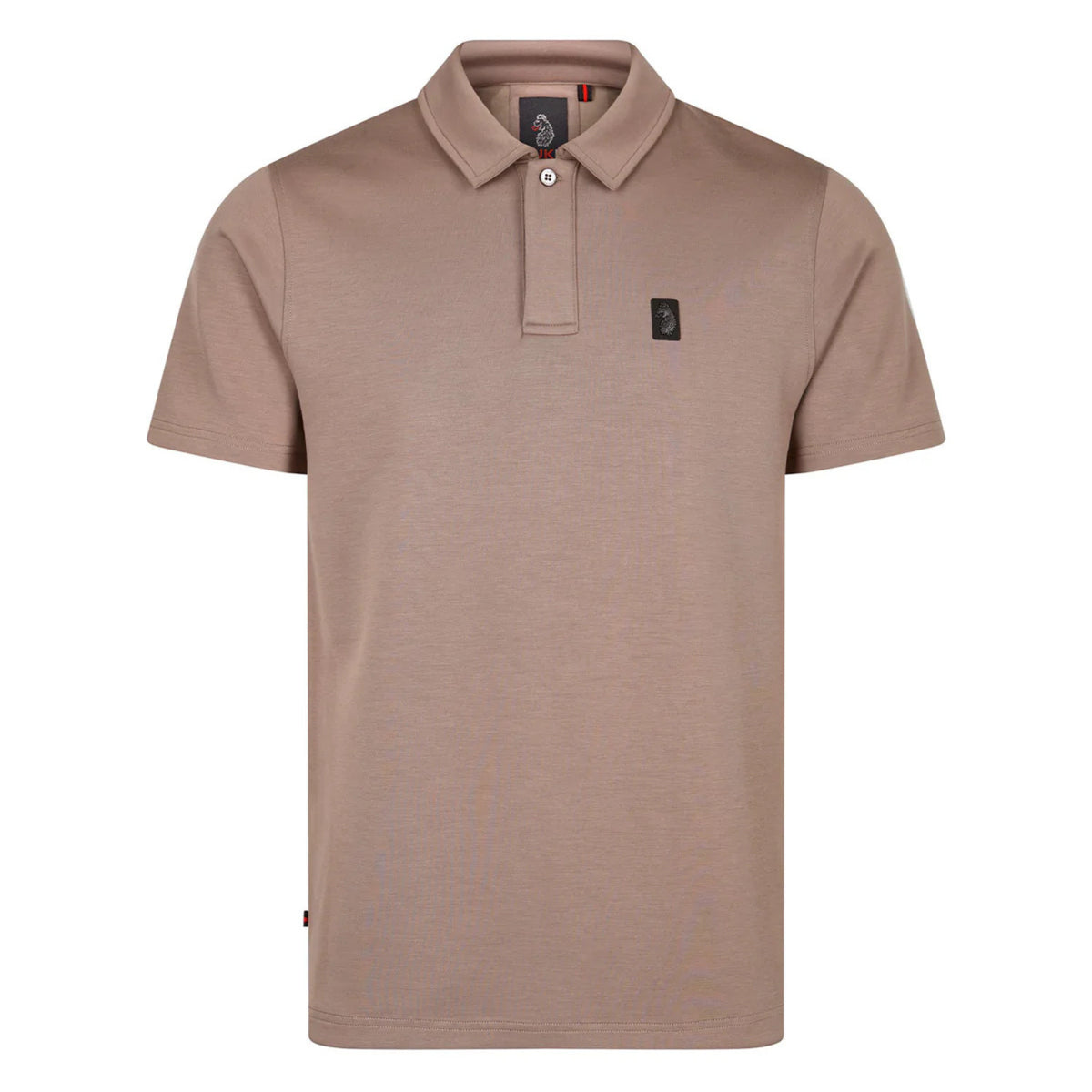 Luke 1977 Breathtaking Modal Zip Polo Shirt Hard Nut