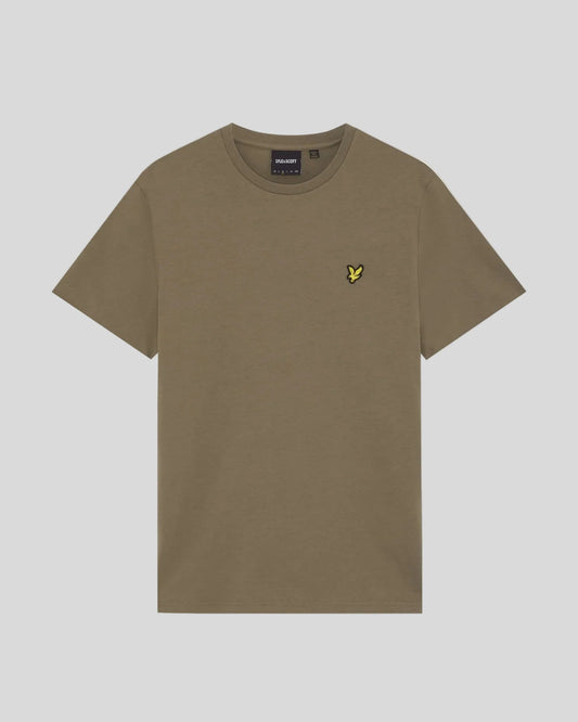 Lyle & Scott Plain T-shirt Khaki Ash
