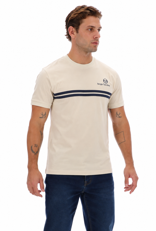 Sergio Tacchini New Supermac T-Shirt Peyote/Maritime Blue