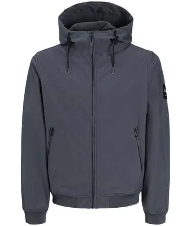 Jack & Jones JJebasic Softshell Hood Jacket Turbulence