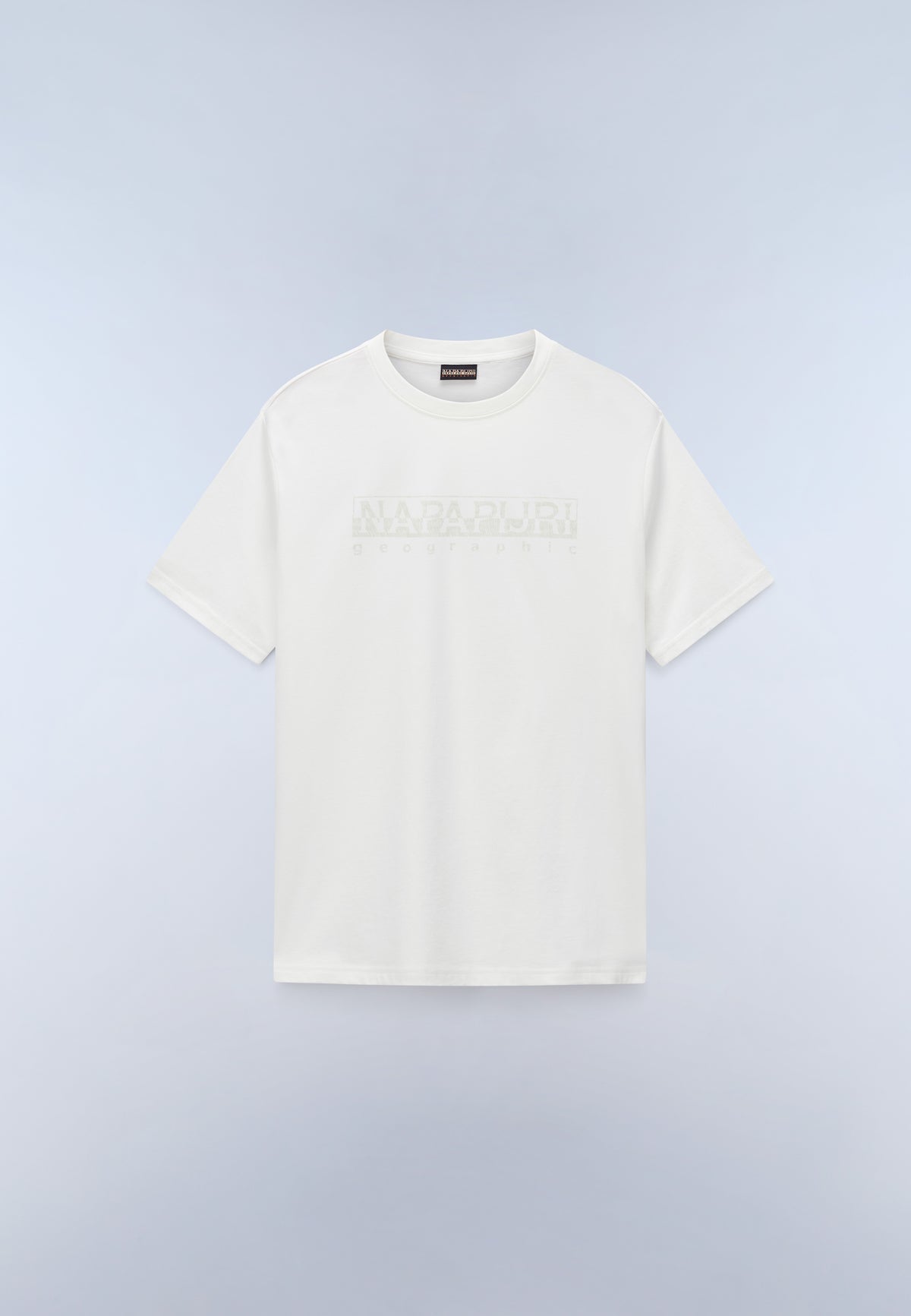 Napapijri Bollo Short Sleeve T-Shirt White Heron