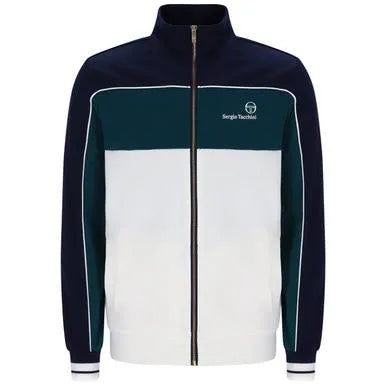 Sergio Tacchini Spiga Track Top Maritime Blue/Deep Teal/Gardenia