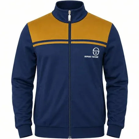 Sergio Tacchini New Young Line Track Top Maritime Blue/Golden Brown