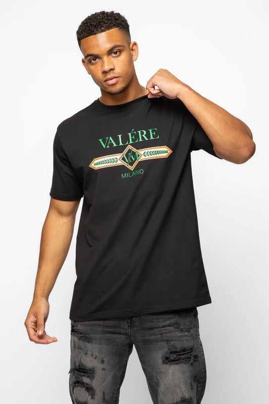 Valere Milano Cavasso T-Shirt Black
