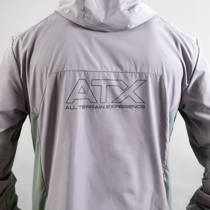 ATX Boulder Track Jacket Grey/Green