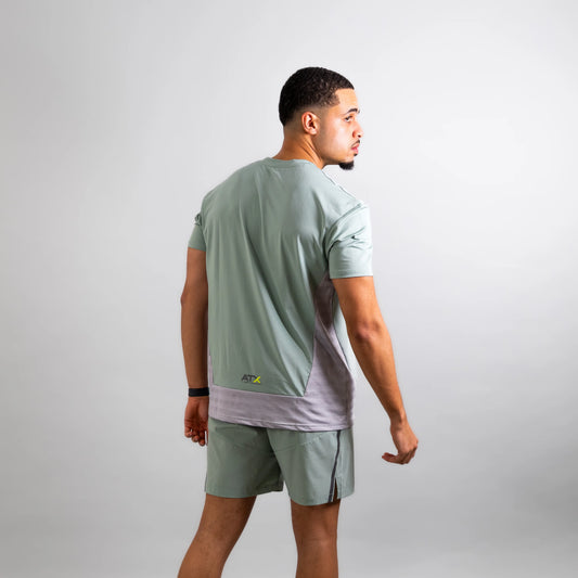 ATX Granite T-Shirt Grey/Green
