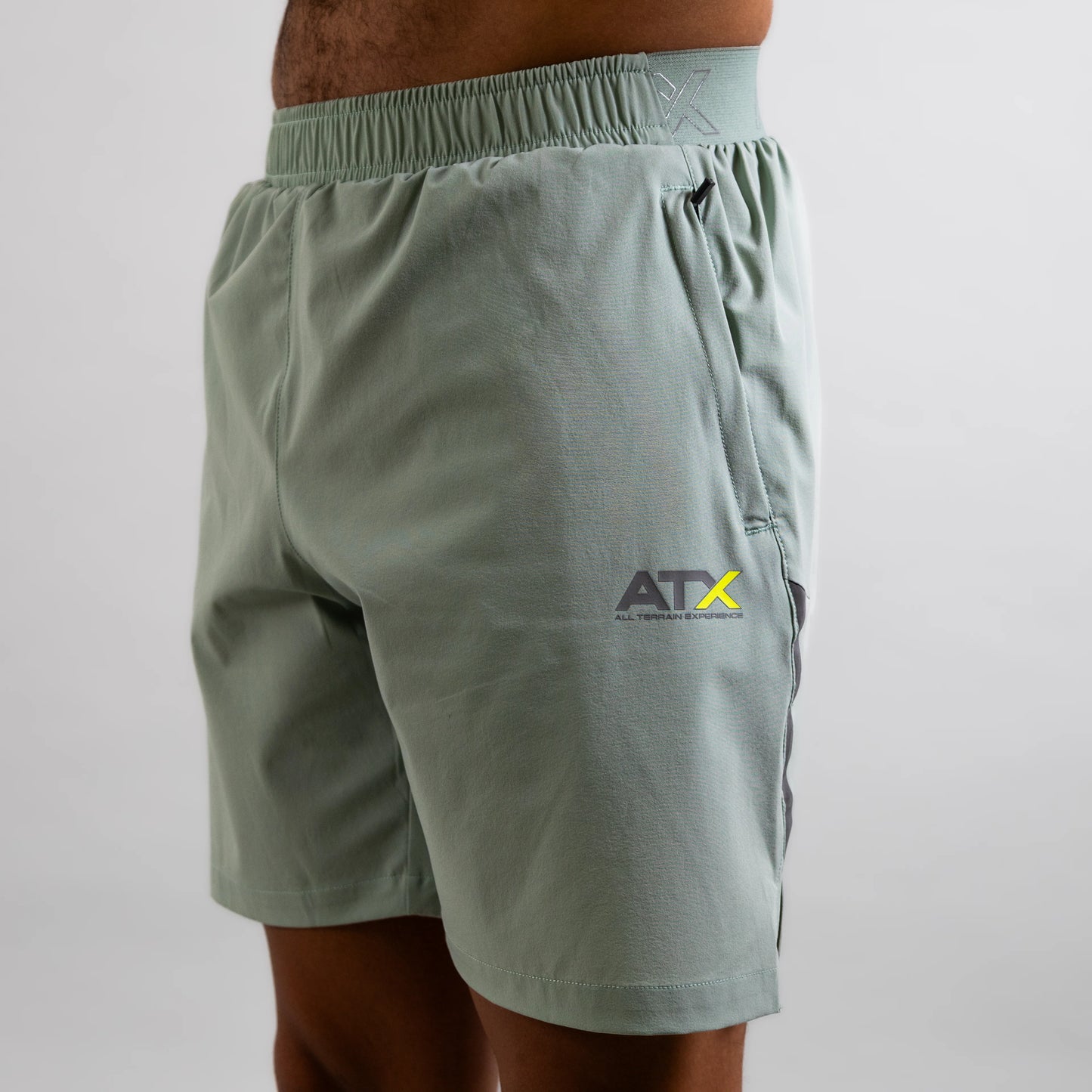ATX Drift Shorts Green/Grey