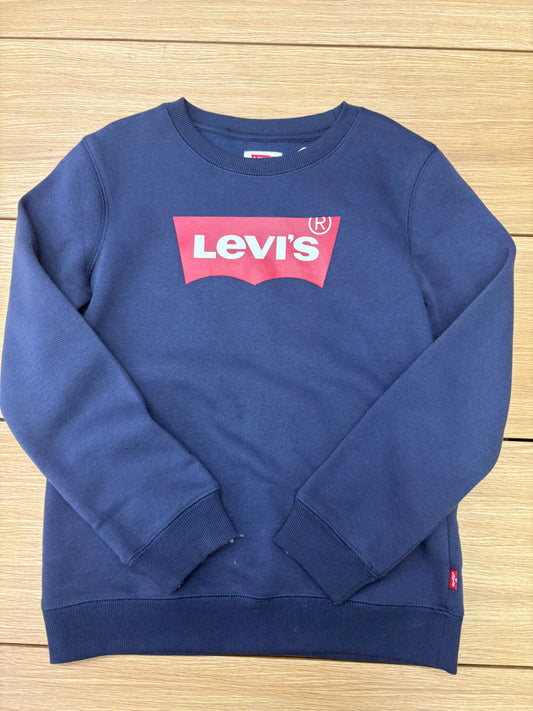 Levis Infant Large Logo Sweatshirt Dress Blues