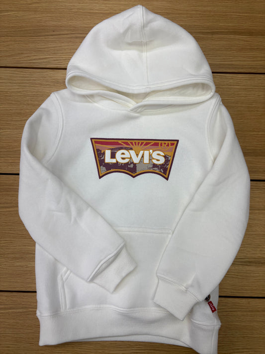 Levis Infant Large Print Logo Hoodie Levis Egret