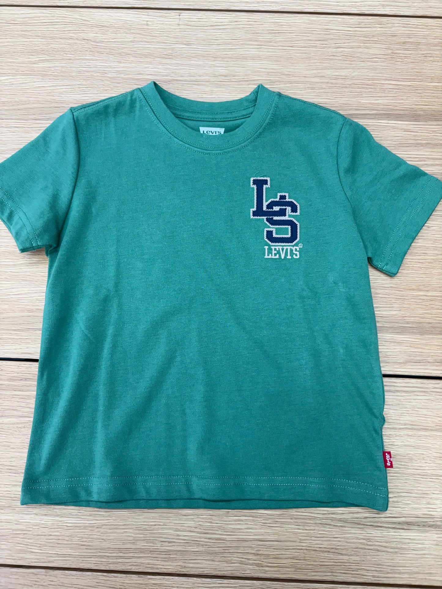 Levis Infant LS Logo T-Shirt Deep Grass Green