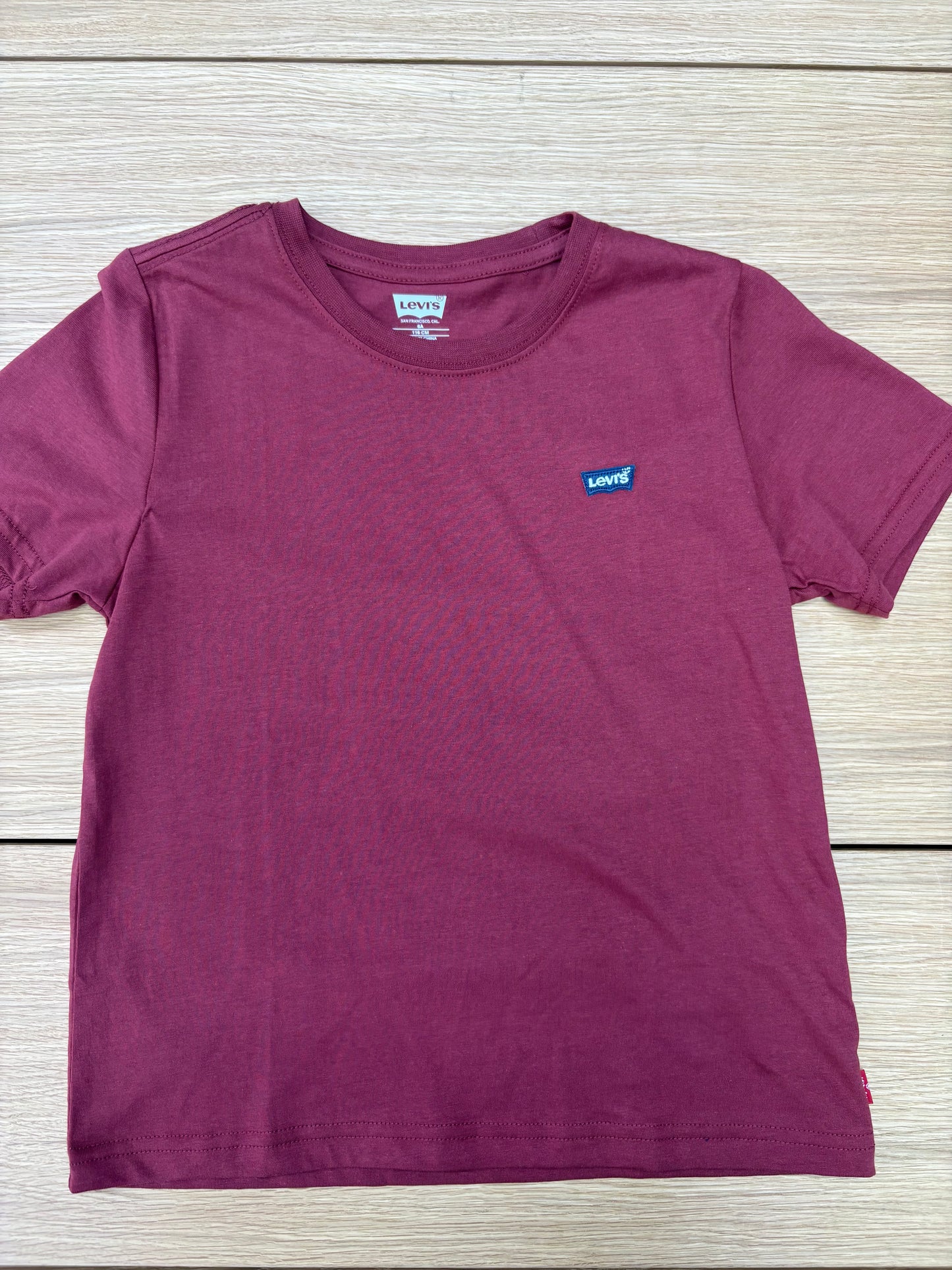 Levis Infant Small Logo T-Shirt Red Pear