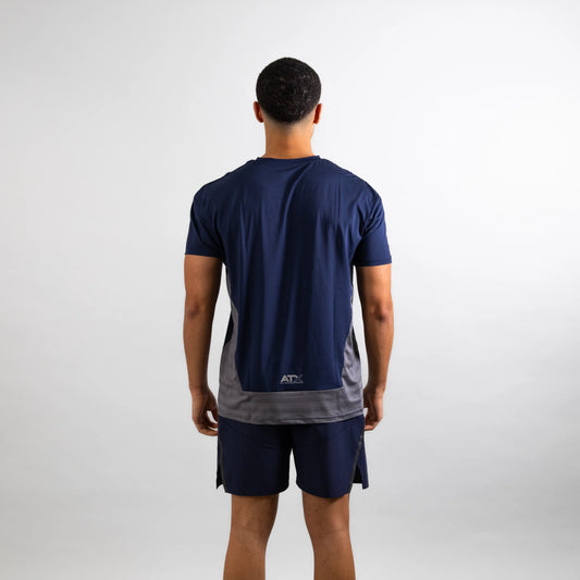 ATX Granite T-Shirt Navy/Dark Grey