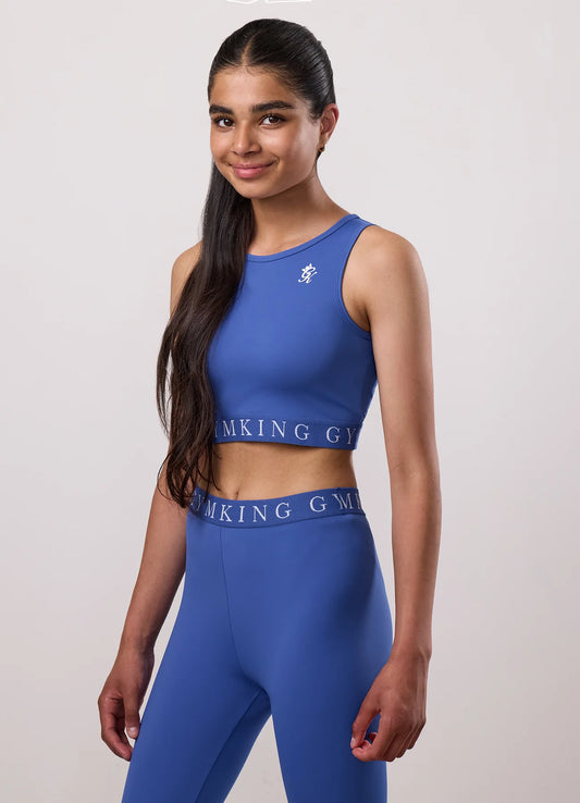 Gym King Junior Impact Tank Sapphire Blue