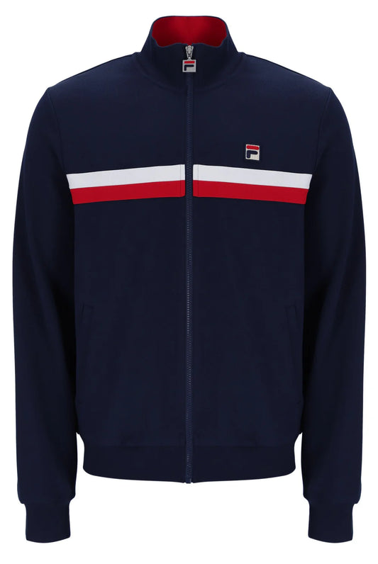 FILA Jason Colour Block Track Jacket Navy/Red/White