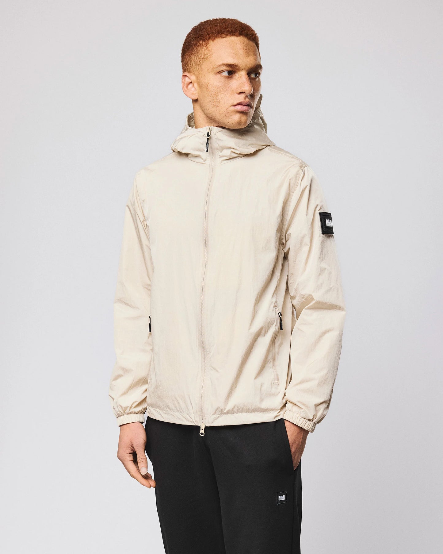 Weekend Offender Technician Mesh Lined Jacket Cement