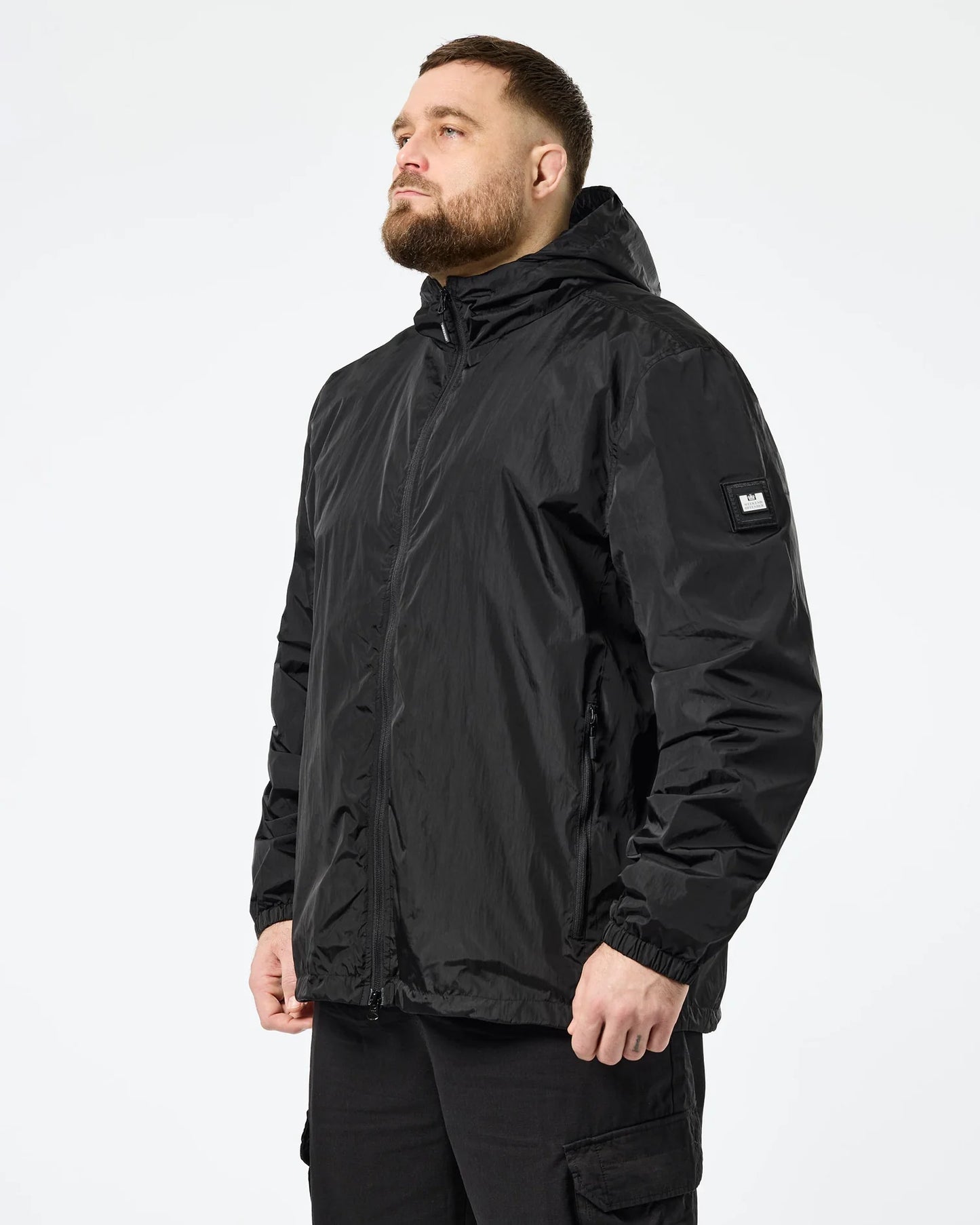 Weekend Offender Plus Size Technician Jacket Black