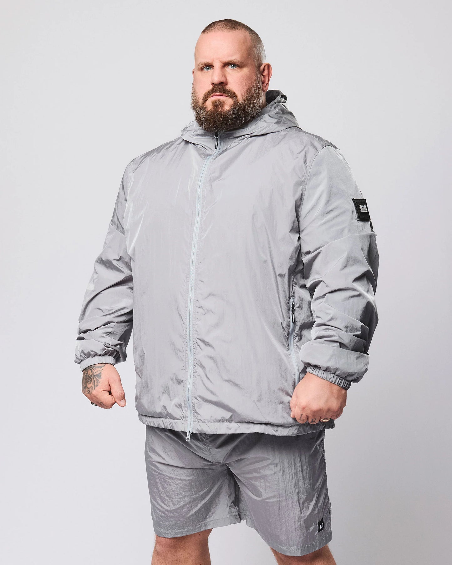 Weekend Offender Plus Size Technician Jacket Smokey
